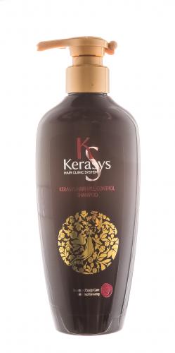 Керасис Шампунь от выпадения волос с экстрактом корня красного женьшеня 400 мл (Kerasys, Hair Fall Control), фото-2