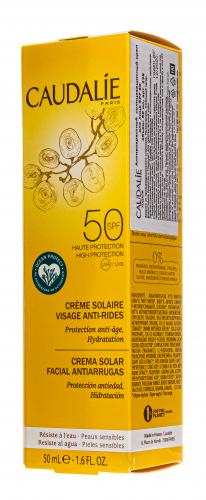 Антивозрастной солнцезащитный крем для лица SPF 50, 40 мл (Teint&Soleil Divin), фото-3
