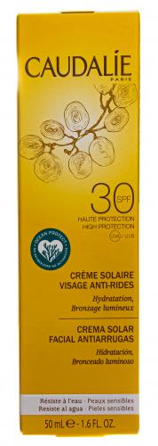 Кодали Антивозрастной солнцезащитный крем для лица SPF30, 50 мл (Caudalie, Teint&Soleil Divin), фото-6