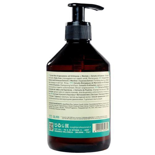Инсайт Профешнл Шампунь против выпадения волос Fortifying Shampoo, 400 мл (Insight Professional, Loss Control), фото-3