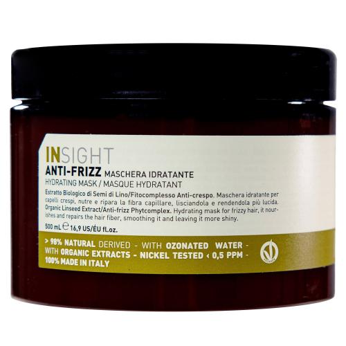 Инсайт Профешнл Разглаживающая маска для непослушных волос, 500 мл (Insight Professional, Anti-Frizz), фото-2