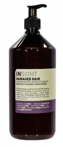 Инсайт Профешнл Кондиционер для восстановления поврежденных волос Restructurizing Shampoo, 900 мл (Insight Professional, Damaged Hair), фото-2