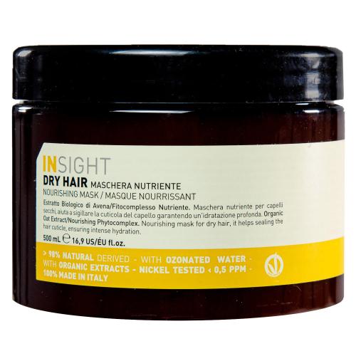 Инсайт Профешнл Маска для увлажнения и питания сухих волос Nourishing Mask, 500 мл (Insight Professional, Dry Hair), фото-2
