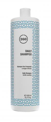 Ежедневный шампунь для волос, 1000 мл (360, Уход, Daily), фото-4