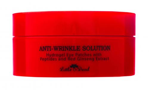Гидрогелевые патчи c пептидами и экстрактом красного женьшеня Hydrogel Eye Patches with Peptides &amp; Red Ginseng Extract, 60 шт. (Anti-Wrinkle Solution), фото-2