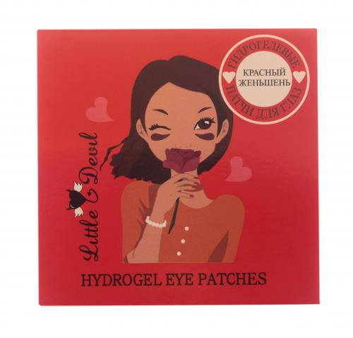 Гидрогелевые патчи c пептидами и экстрактом красного женьшеня Hydrogel Eye Patches with Peptides &amp; Red Ginseng Extract, 60 шт. (Anti-Wrinkle Solution), фото-4