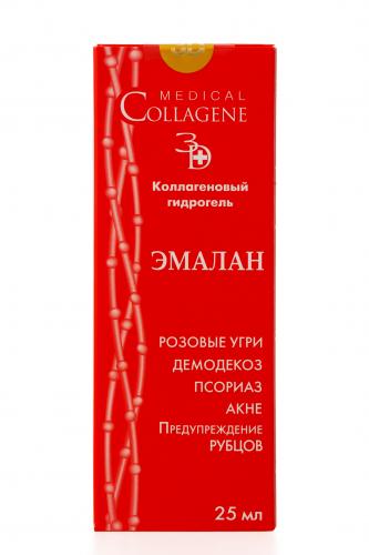 Медикал Коллаген 3Д Гидрогель коллагеновый дерматологический для лечения акне, псориаза, от рубцов 25 мл (Medical Collagene 3D, Эмалан), фото-2