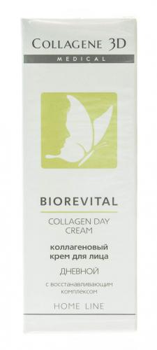 Медикал Коллаген 3Д Дневной крем для всех типов кожи лица, 30 мл (Medical Collagene 3D, Biorevital), фото-3