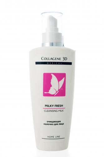Медикал Коллаген 3Д Молочко очищающее для всех типов кожи лица Milky Fresh, 250 мл (Medical Collagene 3D, Cleaning and Fresh), фото-2