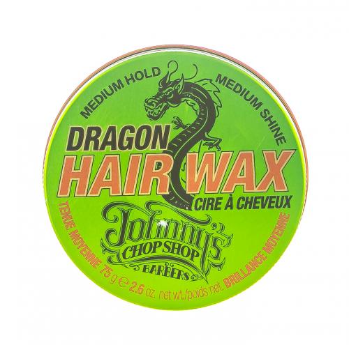 Джоннис Чоп Шоп Воск для волос средней фиксации Dragon Hair Wax, 75 г (Johnny's Chop Shop, Style), фото-2