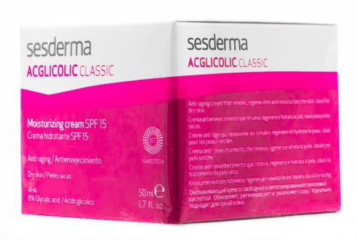 Сесдерма Увлажняющий крем SPF 15, 50 мл (Sesderma, Acglicolic), фото-8