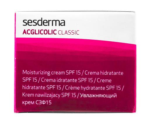 Сесдерма Увлажняющий крем SPF 15, 50 мл (Sesderma, Acglicolic), фото-11