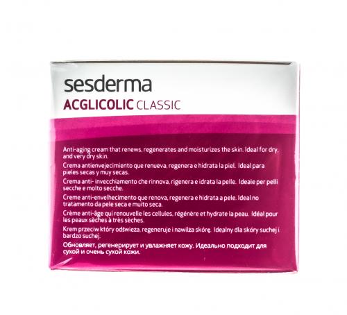 Сесдерма Ночной питательный крем Classic, 50 мл (Sesderma, Acglicolic), фото-4
