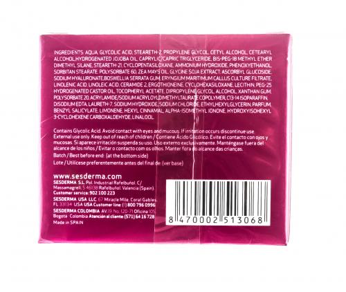 Сесдерма Ночной питательный крем Classic, 50 мл (Sesderma, Acglicolic), фото-5
