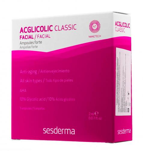 Сесдерма Средство в ампулах, 5 шт. по 2 мл (Sesderma, Acglicolic), фото-3