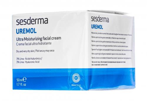 Сесдерма Ультра увлажняющий крем для лица, 50 мл (Sesderma, Uremol), фото-3