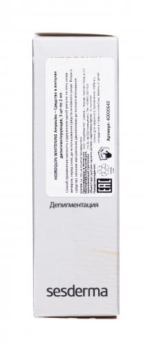 Сесдерма Депигментирующее средство в ампулах, 5 шт. по 2 мл (Sesderma, Hidroquin), фото-6