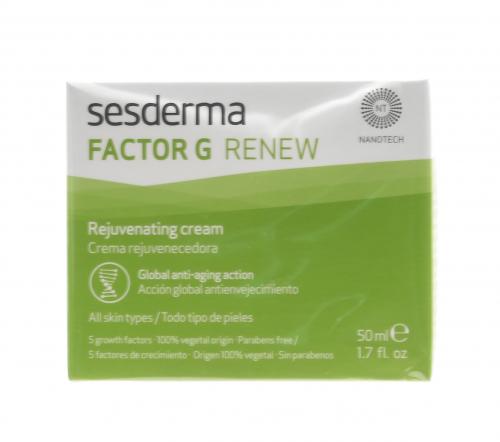 Сесдерма Омолаживающий крем Rejuvenating cream, 50 мл (Sesderma, Factor G), фото-12