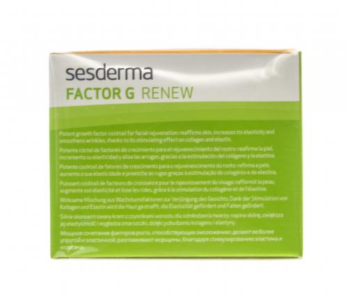 Сесдерма Омолаживающий крем Rejuvenating cream, 50 мл (Sesderma, Factor G), фото-9