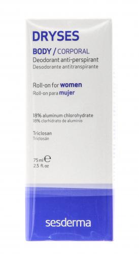 Сесдерма Дезодорант-антиперспирант для женщин, 75 мл (Sesderma, Dryses), фото-5