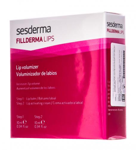 Сесдерма Бальзам для губ мгновенного действия + крем-активатор пролонгиров 10 мл + 10 мл (Sesderma, Fillderma), фото-3