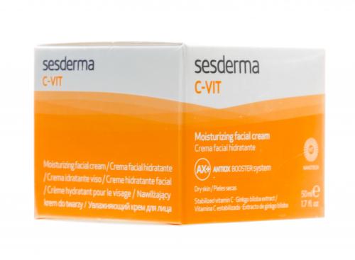 Сесдерма Увлажняющий крем для лица, 50 мл (Sesderma, С-Vit), фото-10