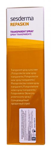 Сесдерма Солнцезащитный прозрачный спрей SPF 30, 200 мл (Sesderma, Repaskin), фото-7