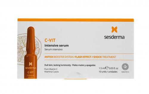 Сесдерма Интенсивная сыворотка Intensive serum 12%, 10 ампул х 1,5 мл (Sesderma, С-Vit), фото-7