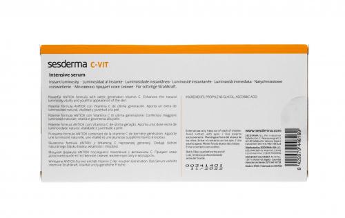 Сесдерма Интенсивная сыворотка Intensive serum 12%, 10 ампул х 1,5 мл (Sesderma, C-Vit), фото-8