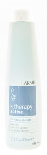 Лакме Prevention shampoo hair loss Шампунь предотвращающий выпадение волос 300 мл (Lakme, K.Therapy, Active), фото-2