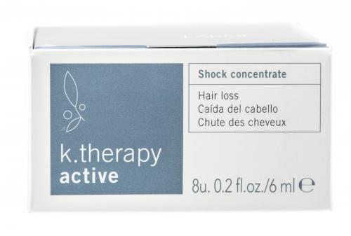 Лакме Shock concentrate hair loss Концентрированное средство против выпадения волос 8х6 мл (Lakme, K.Therapy, Active), фото-2