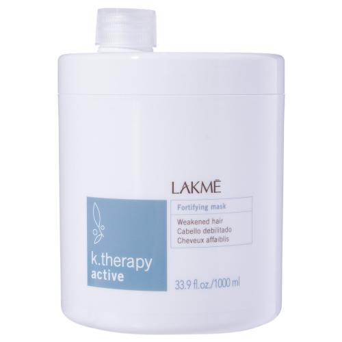 Лакме Маска укрепляющая для ослабленных волос 1000 мл (Lakme, K.Therapy, Active), фото-2