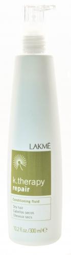 Лакме Conditioning fluid dry hair Флюид восстанавливающий для сухих волос 300 мл (Lakme, K.Therapy, Repair), фото-2