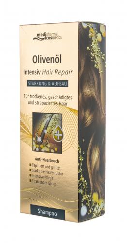 Медифарма Косметикс Шампунь для восстановления волос Intensiv, 200 мл (Medipharma Cosmetics, Olivenol), фото-8