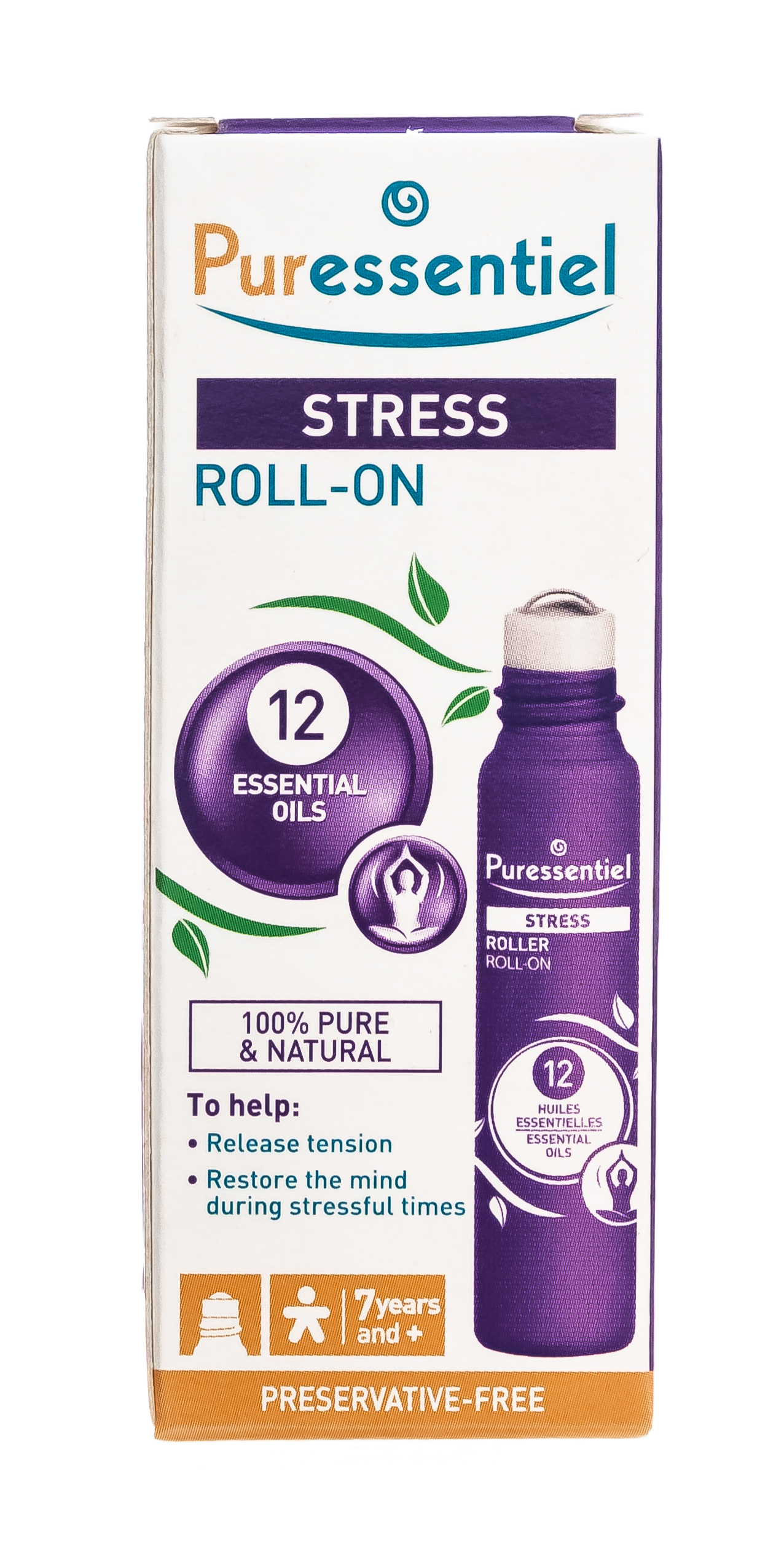 

Puressentiel Роллер Антистресс "12 эфирных масел", 5 мл (Puressentiel, Отдых и Релакс)