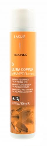 Лакме Ultra copper Шампунь для поддержания оттенка окрашенных волос &quot;Медный&quot; 300 мл (Lakme, Teknia, Ultra copper), фото-2