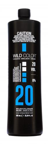 Вайлдколор Крем-эмульсия окисляющая Oxidizing Emulsion Cream 6% OXI (20 Vol), 995 мл (Wildcolor, Окрашивание), фото-3