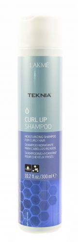 Лакме Curl up  Шампунь увлажняющий для вьющихся волос и волос после химической завивки 300 мл (Lakme, Teknia, Curl up), фото-2