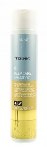 Лакме Deep care Шампунь восстанавливающий для сухих или поврежденных волос 300 мл (Lakme, Teknia, Deep care), фото-2