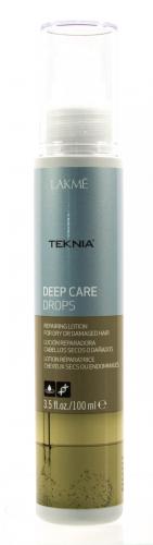 Лакме Deep care Лосьон восстанавливающий для сухих или поврежденных волос 100 мл (Lakme, Teknia, Deep care), фото-2