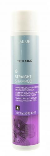 Лакме Straight Шампунь для гладкости волос с нарушенной структурой или химически выпрямленных волос 300 мл (Lakme, Teknia, Straight), фото-2
