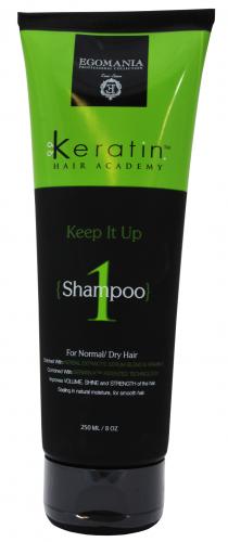Шампунь «Все под контролем!» для нормальных и сухих волос  250 мл (Keratin Hair Academy, Keet It Up), фото-2