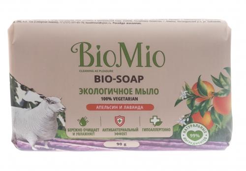 БиоМио Туалетное мыло &quot;Апельсин, лаванда и мята&quot;, 90 г (BioMio, Мыло)