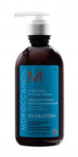 Морокканойл Крем для укладки увлажняющий для всех типов волос, 300 мл (Moroccanoil, Hydration), фото-2