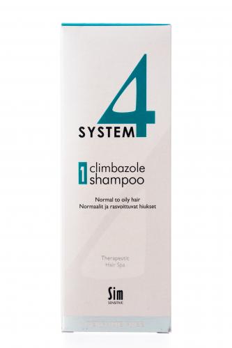 Сим Сенситив Шампунь №1 для нормальных и склонных к жирности волос 215 мл (Sim Sensitive, System 4), фото-3