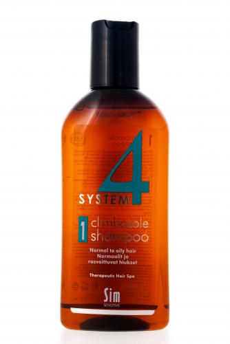 Сим Сенситив Шампунь №1 для нормальных и склонных к жирности волос 215 мл (Sim Sensitive, System 4), фото-5