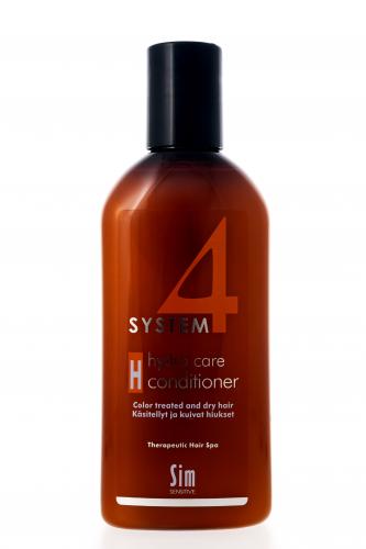 Сим Сенситив Бальзам терапевтический &quot;H&quot; для сухих и повреждённых окрашиванием волос 215 мл (Sim Sensitive, System 4), фото-2