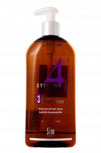 Сим Сенситив Шампунь  №3 для всех типов волос профилактического применения 500 мл (Sim Sensitive, System 4), фото-2