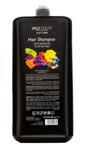 Вайлдколор Шампунь для волос с аргановым маслом, 4800 мл (Wildcolor, Уход за волосами, Argan Care), фото-2