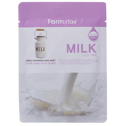 Фармстей Тканевая маска с молочными протеинами, 23 мл (Farmstay, Для лица), фото-2